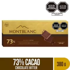 MONTBLANC - Chocolate amargo de cacao 380 g