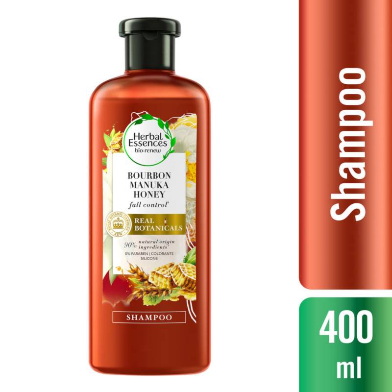 HERBAL ESSENCES - Shampoo Herbal Essences Bio:Renew Bourbon Manuka Honey 400 mL