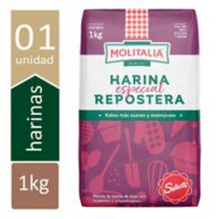 MOLITALIA - Harina de Trigo para Repostería Especial de 1 kg