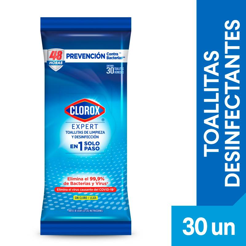 Clorox Toallitas para Limpiar y Desinfectar 5 Unidades