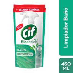 CIF - Limpiador líquido Cif Baño biodegradable ultra rápido de 450 mL