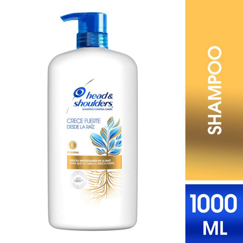 H&S Shampoo Crece Fuerte Desde la Raíz 1000 mL