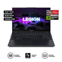 LENOVO - NB LEGION 5 15 R5 5600H 8G 512GB SSD