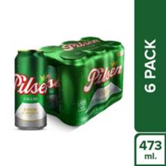 PILSEN CALLAO - Six Pack Cerveza Lata 473 mL