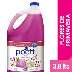POETT - Limpiador Poett Flores de Primavera 3.8 L