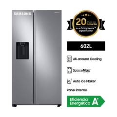 SAMSUNG - Refrigeradora 602Lt Side by Side Digital Inverter RS60T5200S9/PE