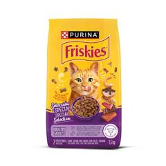 FRISKIES - Comida para gatos Friskies adultos con 7 proteínas 7.5 kg