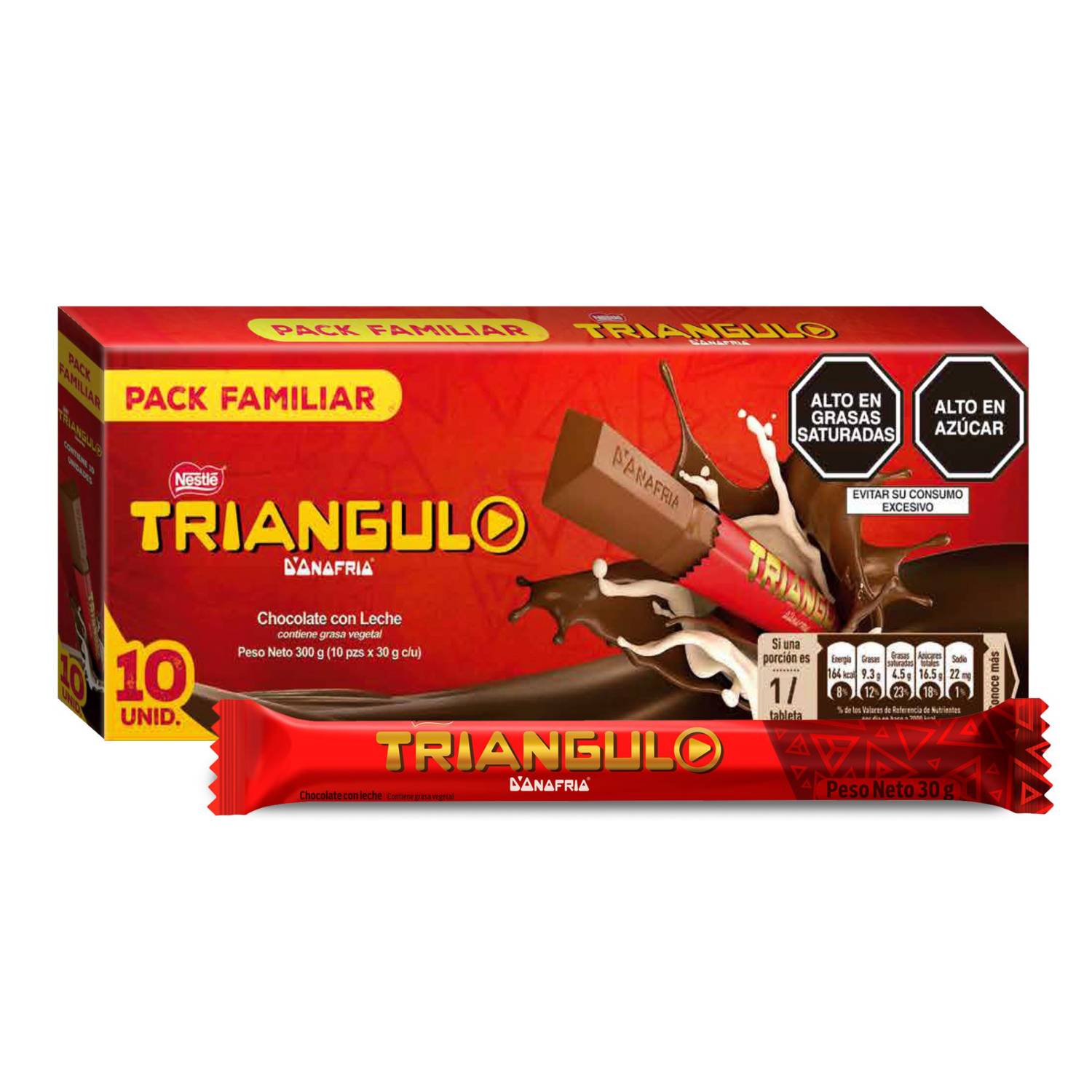 Chocolate Triángulo Libre de Azúcar 17 gr.