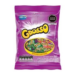 GROSSO - CHICLES GROSSO SURTIDOS X 325G