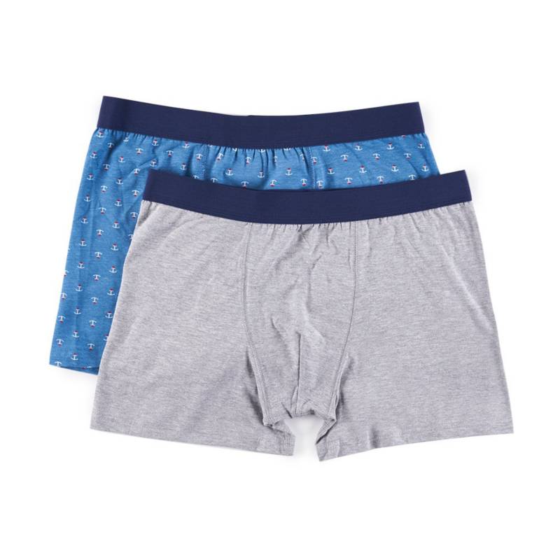 Boxer Pack de 2 para Hombre en talla L Combo 4 Tottus Per