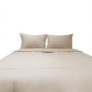 Funda Almohada Sham Beige 150 Hilos 70x50cm