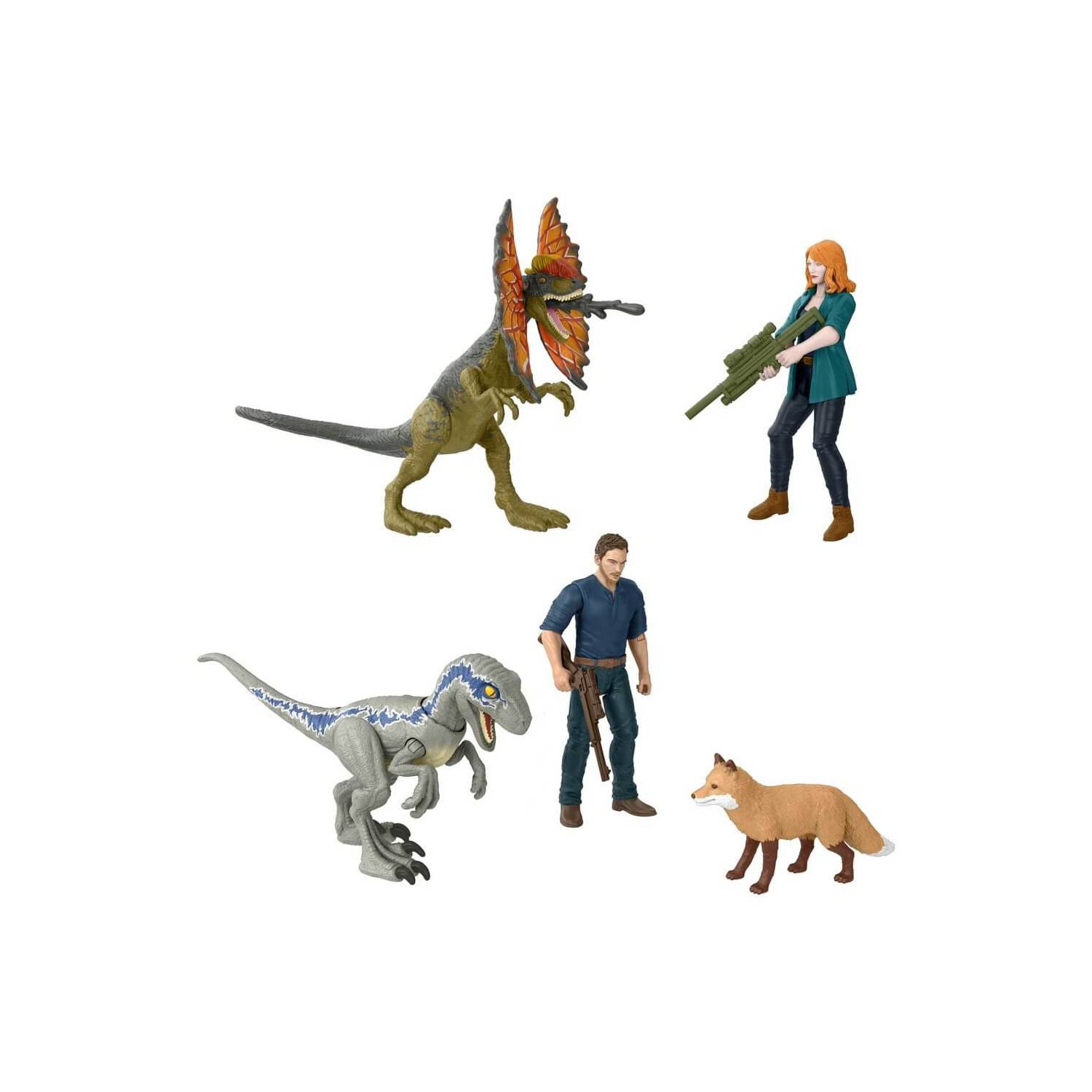 Jurassic world Pack Surtido De Mini Dinosaurios De Juguete Acción