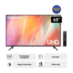 Televisor Samsung 65'' Led UHD 4K Smart Tv UN65AU7090GXPE