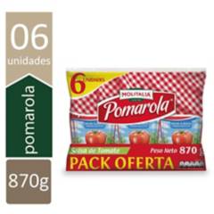 MOLITALIA - Salsa de Tomate Pomarola Clásica - 6 unidades