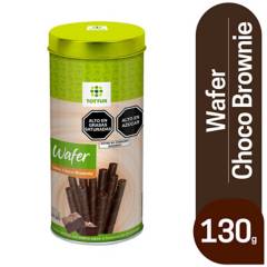 Wafer Roll Brownie Tottus 130g