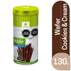 Wafer Roll Cookie & Cream Tottus 130g