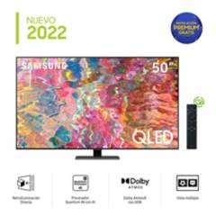 Televisor Samsung 50'' Qled 4K Smart TV Qn50Q80Bagxpe