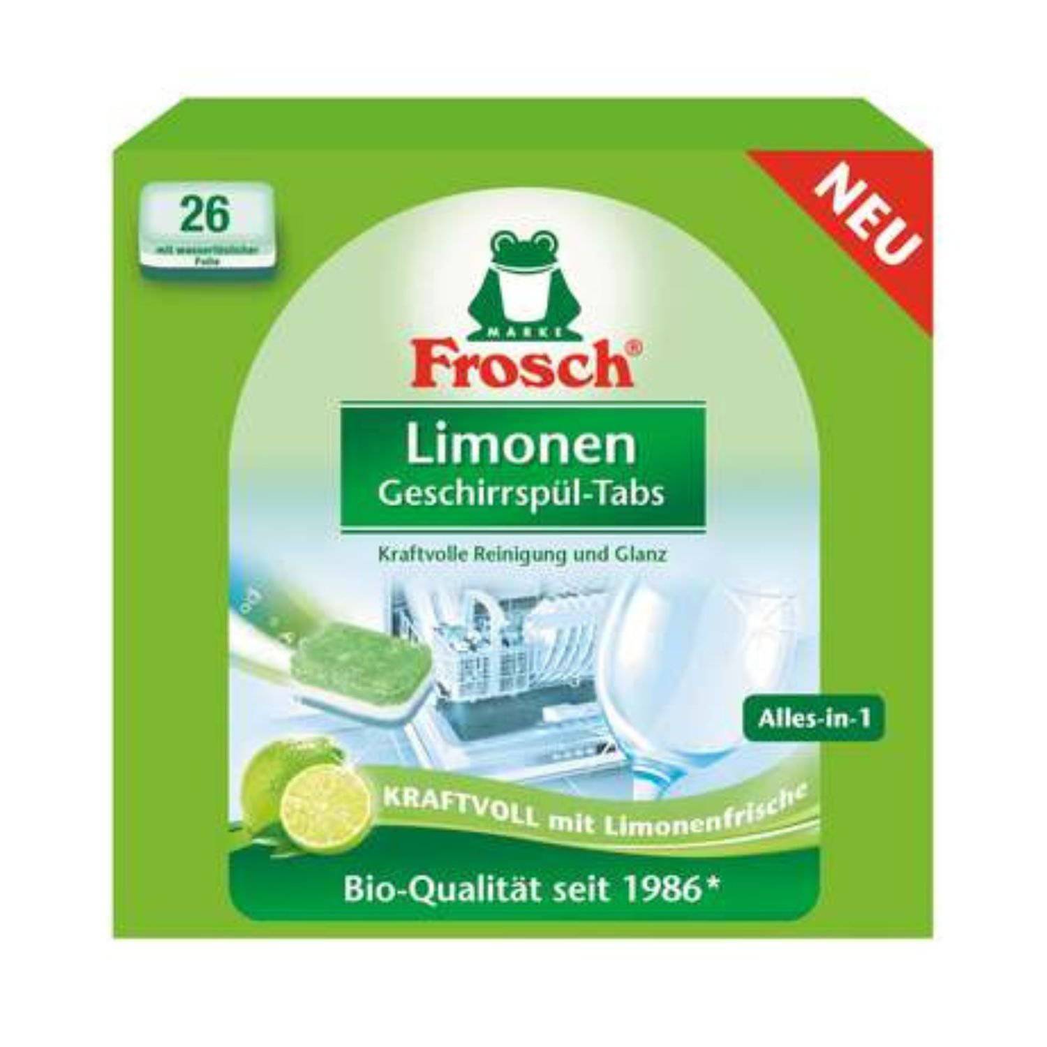 Comprar Pastillas lavavajillas all-in-1 eco formato familiar 50 pastillas  Frosch
