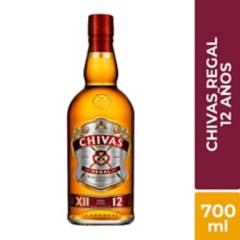 CHIVAS REGAL - Whisky Chivas 12 Años 700 Ml - ENVASE 700 ML