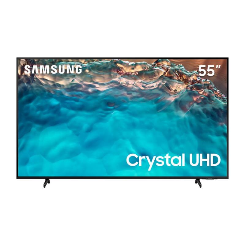 SAMSUNG - Televisor Samsung 55'' UN55BU8000GXPE Crystal UHD 4K Smart Tv (2022)