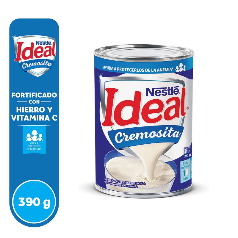 IDEAL - Mezcla láctea Ideal Cremosita de 390 g