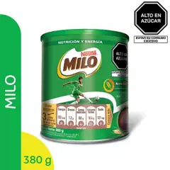 MILO - Alimento granulado Milo Activ Go en lata de 380 g