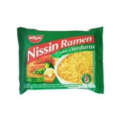 NISSIN - Pasta Precocida Trigo Nissin Ramen Verdura 85g