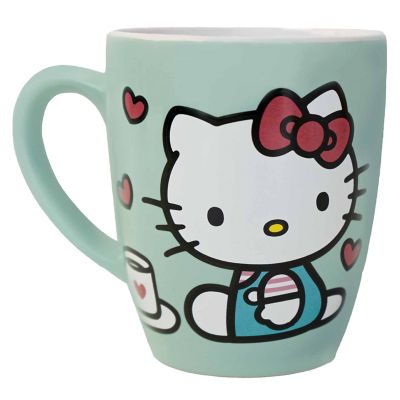 Taza Hello Kitty Turquesa 500mL Casa Joven