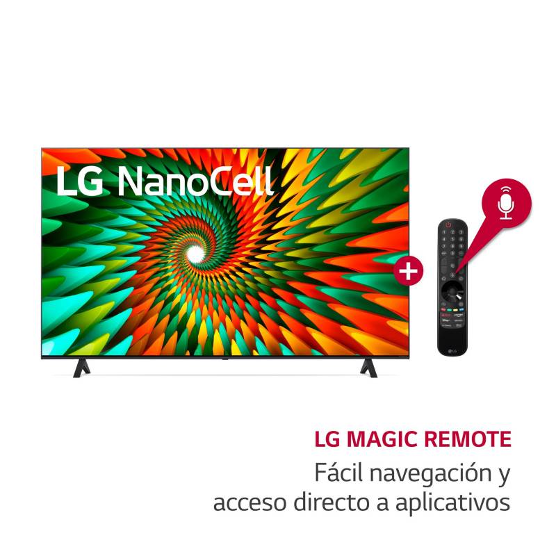 LG - Televisor LG Nanocell 55" 4K THINQ AI 55NANO77SRA