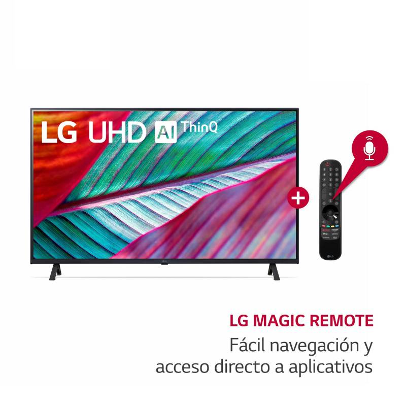 LG - Televisor LG UHD 43" 4K THINQ AI 43UR8750PSA