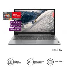 Laptop Lenovo Ideapad1 AMD Ryzen 5 7520U 8GB 512GB 15.6"