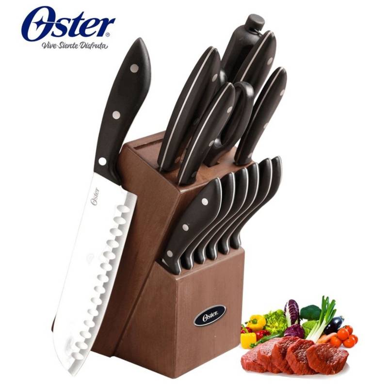 Set x 5 Piezas de Cuchillos Acero Inoxidable Oster Godfrey con