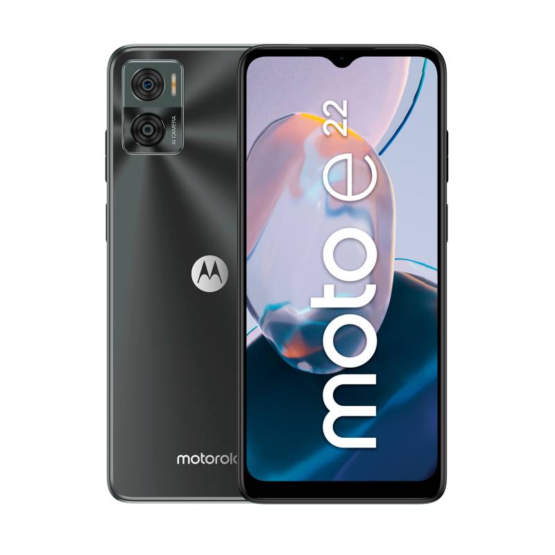 MOTOROLA - Smartphone Moto E22 4GB 128 GB Gris