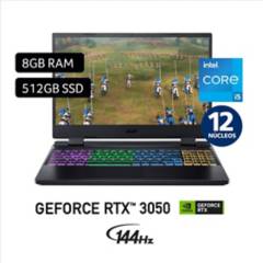 Laptop Gamer Nitro Intel Core i5 12500H 8GB 512GB RTX3050