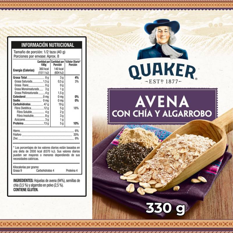 Avena Integral Quaker  Quaker República Dominicana