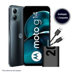 MOTOROLA - Smartphone Moto G14 4+128 GB Gris Acero
