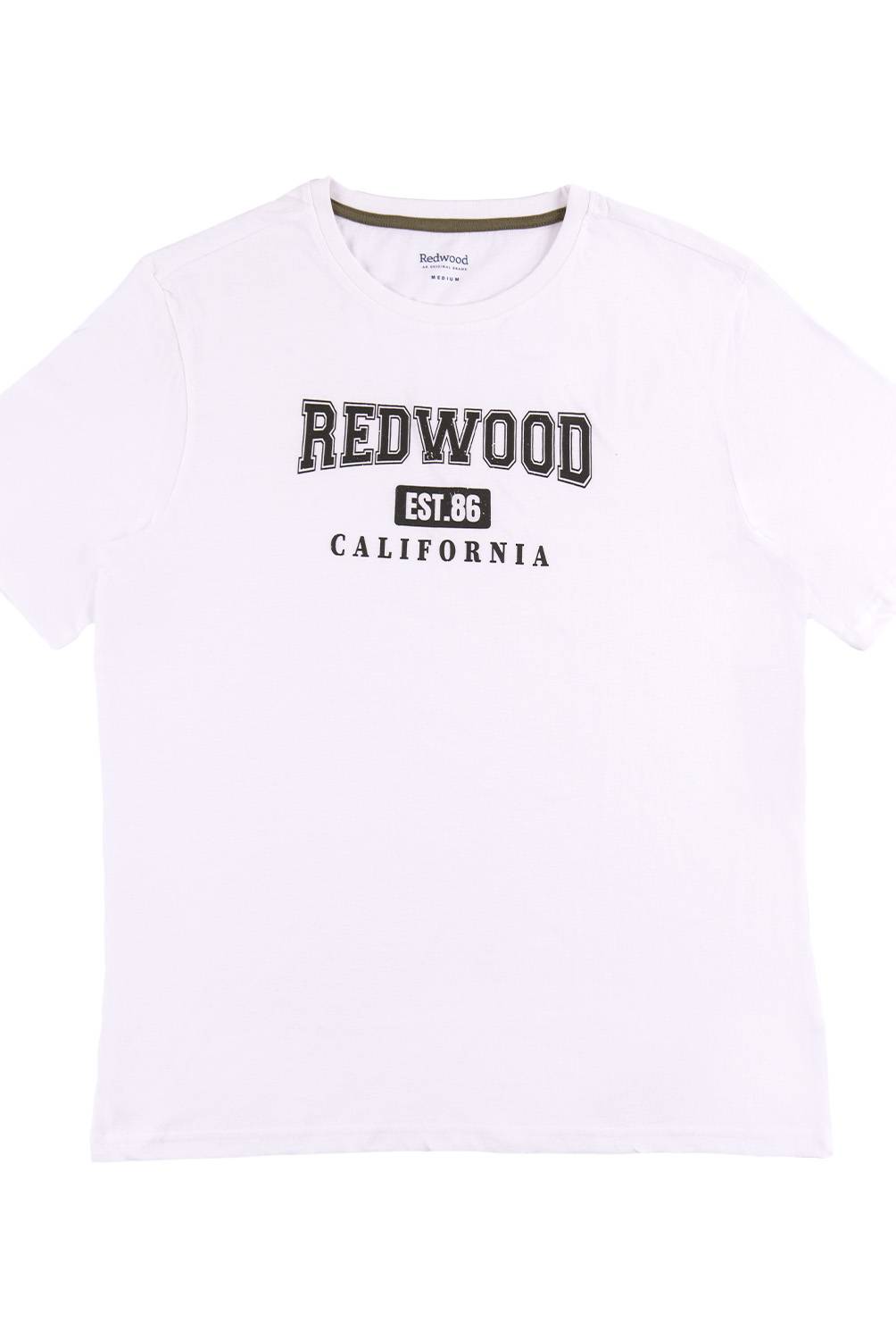 REDWOOD - Polo Estampado Manga Corta Hombre Redwood