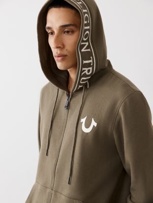 Louis Vuitton Embroidered Zip Through Hoodie multicolor M 