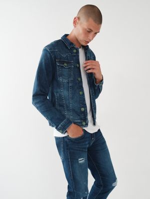 True Religion Body Rinse Jean Jacket