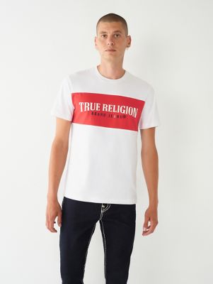 True Religion Brand Jeans Men's Multi Logo Tee, Bracken