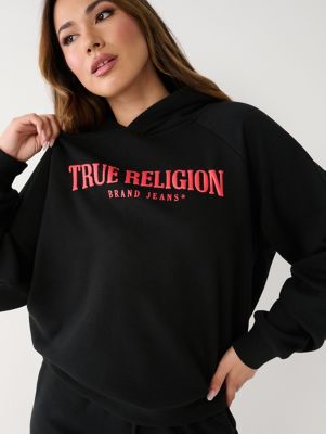 Brand Jeans True Religion Black Women Hoodie || Buy Now