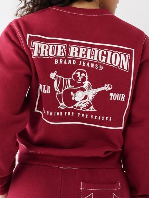 True Religion Heritage Big T Zip-Up Hoodie