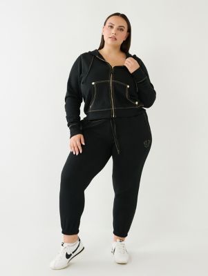 True religion plus on sale size jogging suit