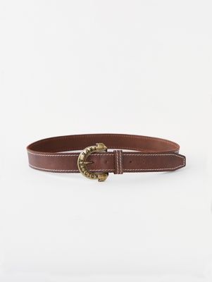 Men's Luxury Leather Belt, Fashion Leather Waist Belt For Men - Temu Austria
