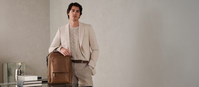 harrison cognac backpack