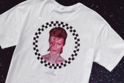 david bowie shirt vans