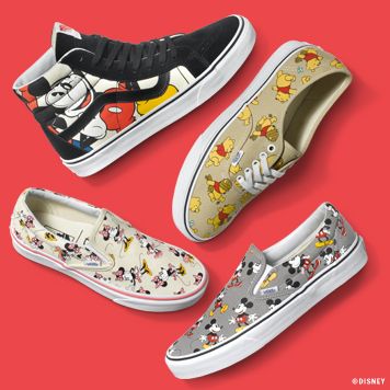 Like Decent cousin The Disney and Vans Collection