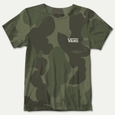 vans t shirt size chart