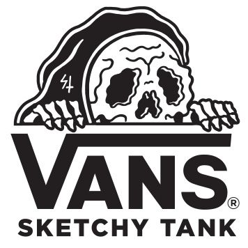 Vans sketchy tank hot sale slip on