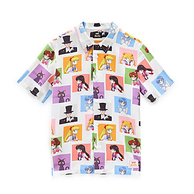 Vans X Pretty Guardian Sailor Moon Geweven Overhemd voor jongens (8-14 jaar)